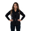 Women softshell with hood, black - Image 3