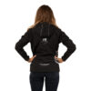 Women softshell with hood, black - Image 4